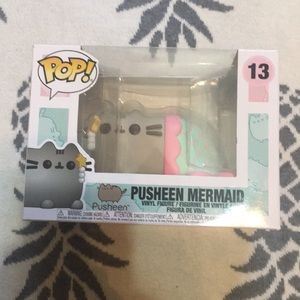 Pusheen mermaid pop figure